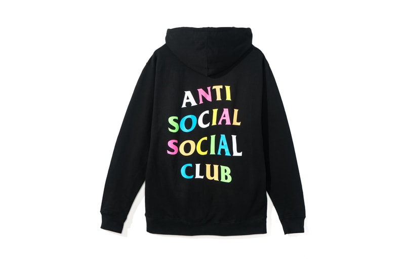 Frenzy Anti Social Social Club Neek Lurk ASSC Los Angeles Dropzone LA Pride Multicolor Hoodie