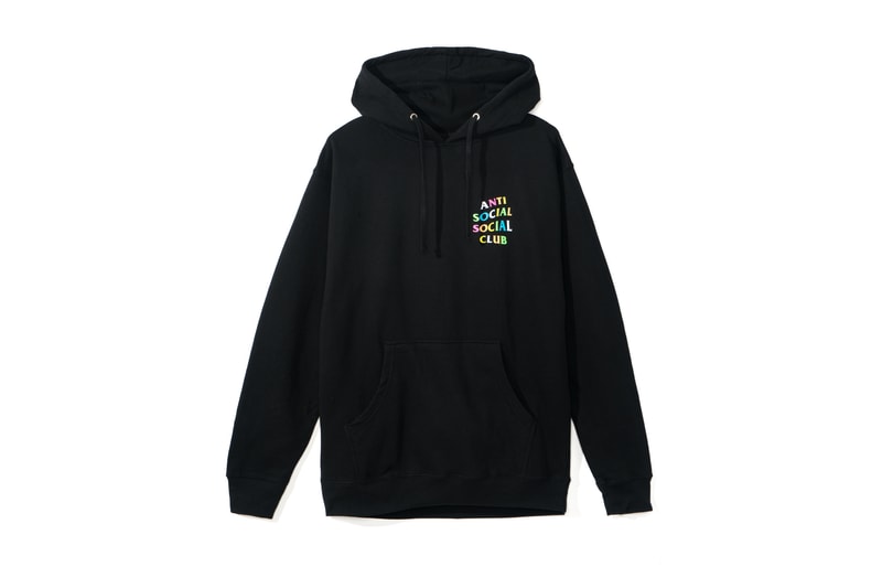 Frenzy Anti Social Social Club Neek Lurk ASSC Los Angeles Dropzone LA Pride Multicolor Hoodie