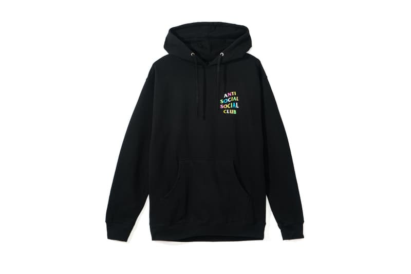 Frenzy Anti Social Social Club Neek Lurk ASSC Los Angeles Dropzone LA Pride Multicolor Hoodie