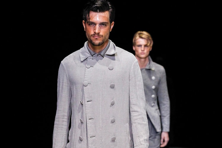 Giorgio Armani Focuses on Color & Texture for 2018 Spring/Summer