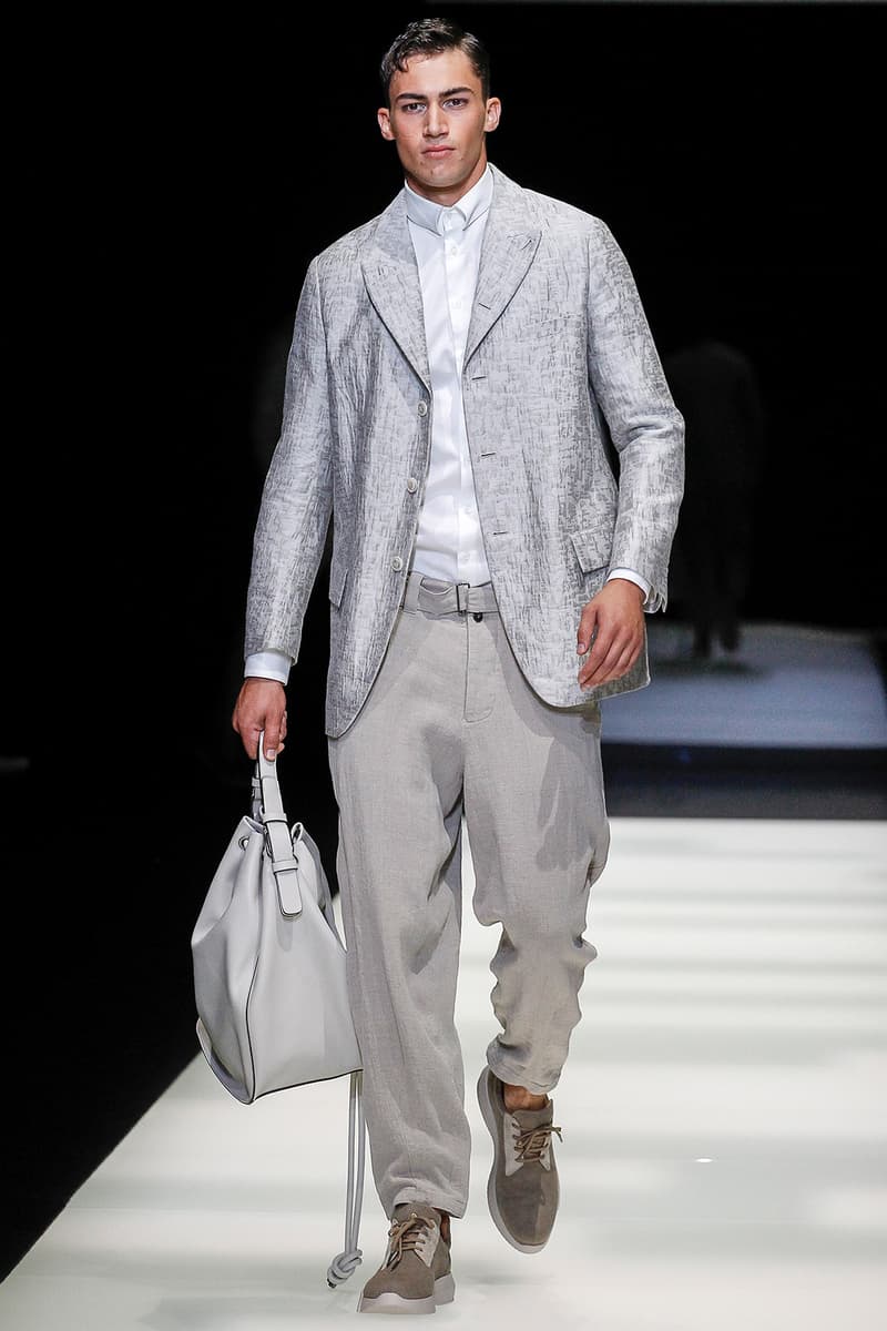 Giorgio Armani Spring Summer 2018 Collection Milan Fashion Week Men's