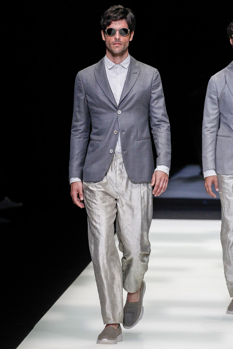 Giorgio Armani Spring Summer 2018 Collection Milan Fashion Week Men's