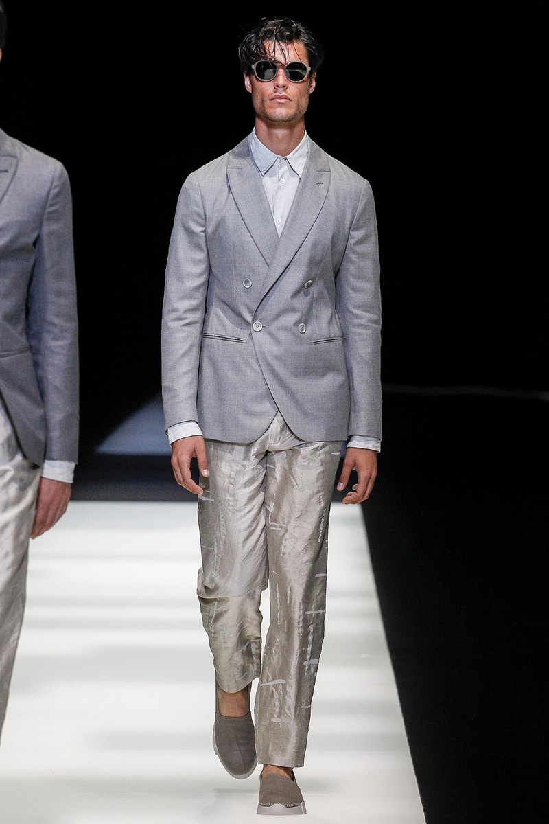 Giorgio Armani Spring Summer 2018 Collection Milan Fashion Week Men's