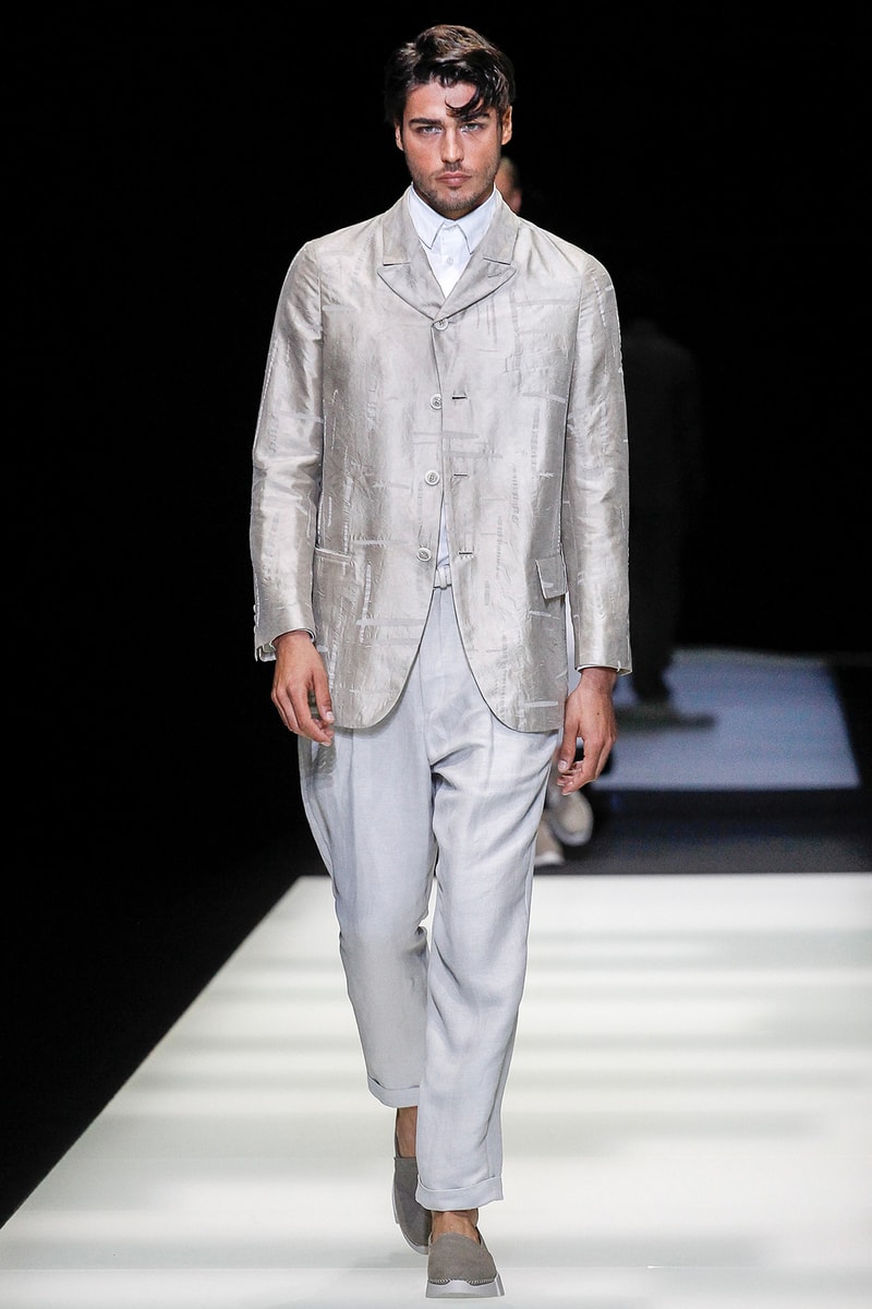 Giorgio Armani Spring Summer 2018 Collection Milan Fashion Week Men's