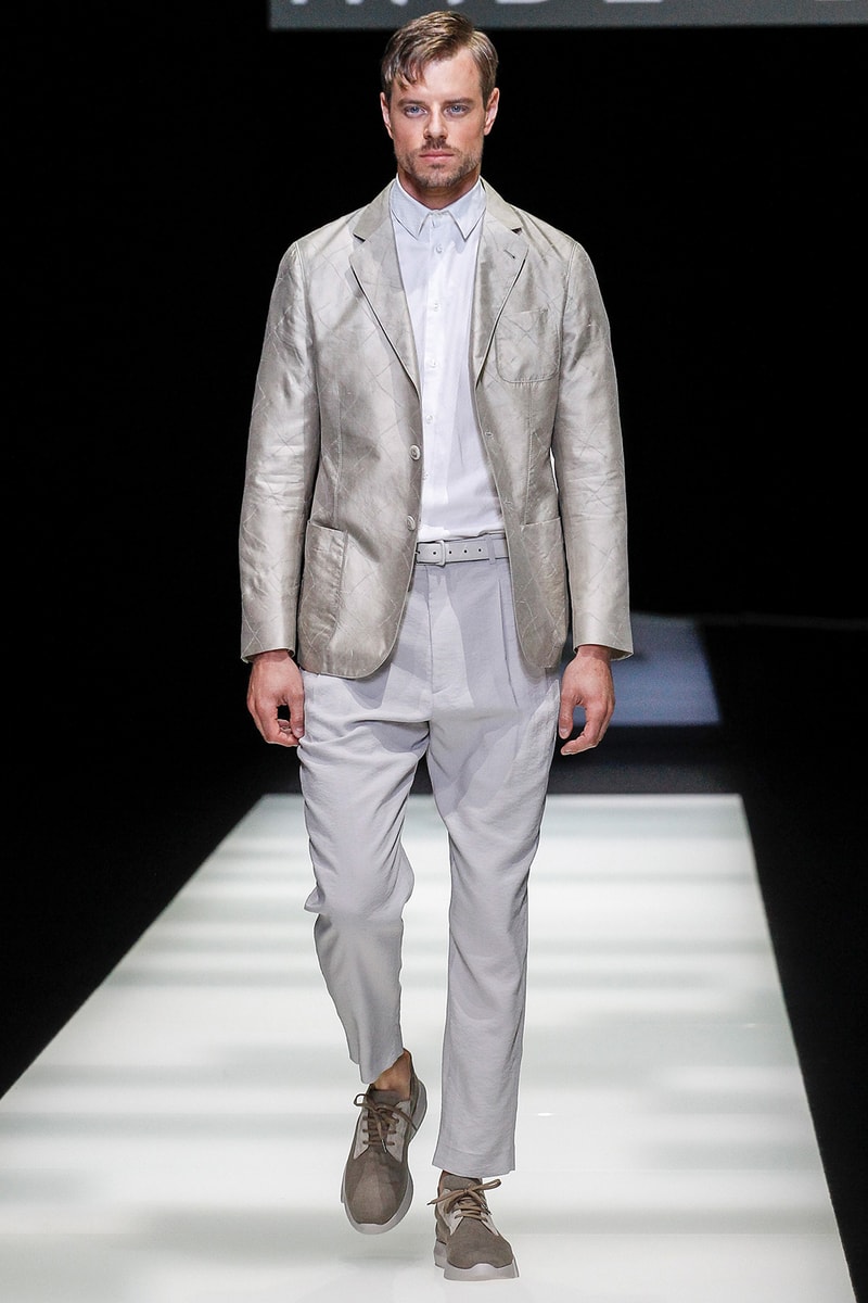 Giorgio Armani Spring Summer 2018 Collection Milan Fashion Week Men's
