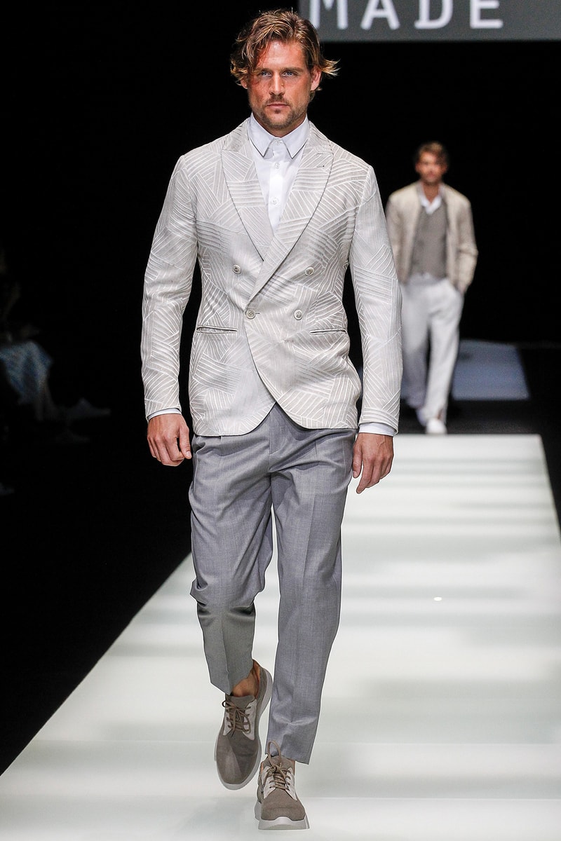 Giorgio Armani Spring Summer 2018 Collection Milan Fashion Week Men's
