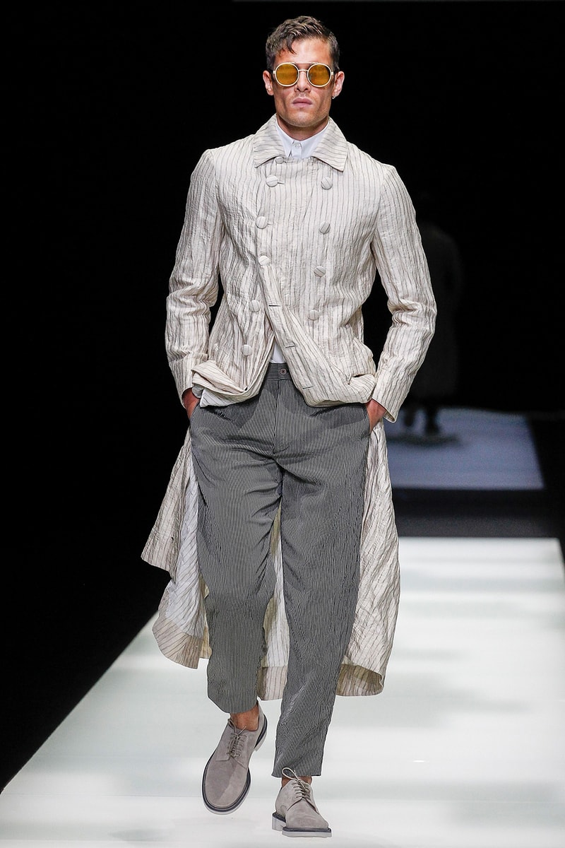 Giorgio Armani Spring Summer 2018 Collection Milan Fashion Week Men's