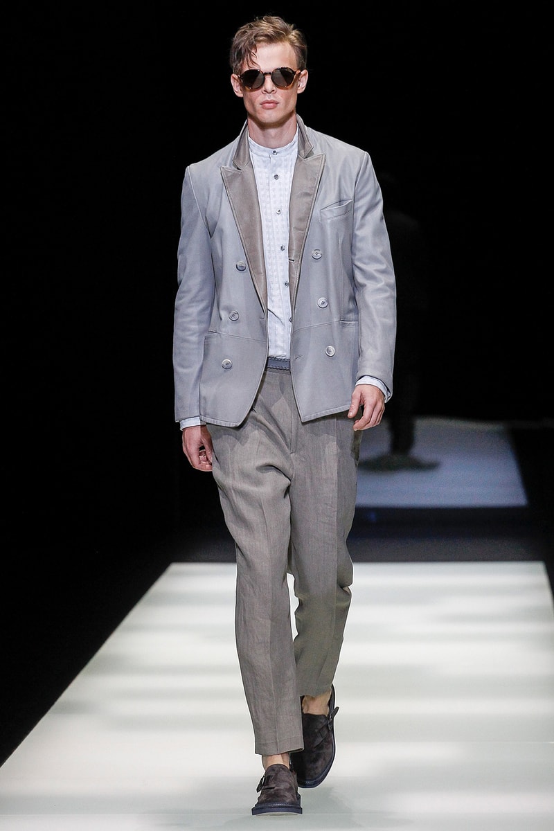 Giorgio Armani Spring Summer 2018 Collection Milan Fashion Week Men's