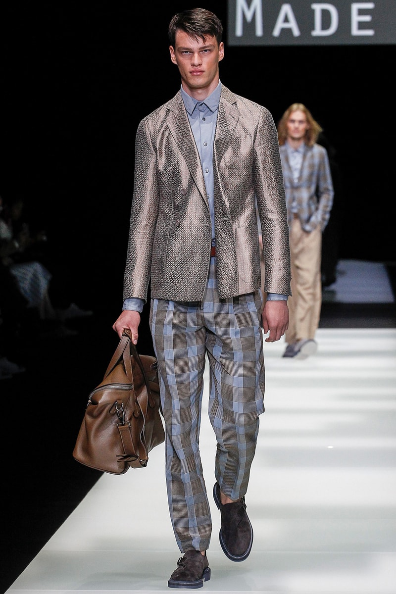 Giorgio Armani Spring Summer 2018 Collection Milan Fashion Week Men's