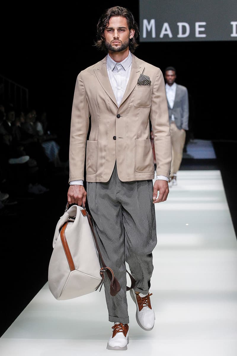 Giorgio Armani Spring Summer 2018 Collection Milan Fashion Week Men's