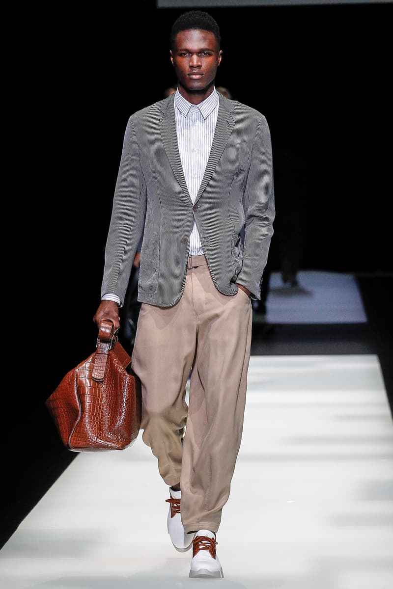 Giorgio Armani Spring Summer 2018 Collection Milan Fashion Week Men's
