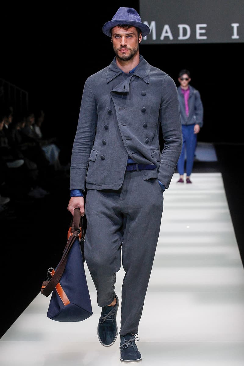 Giorgio Armani Spring Summer 2018 Collection Milan Fashion Week Men's