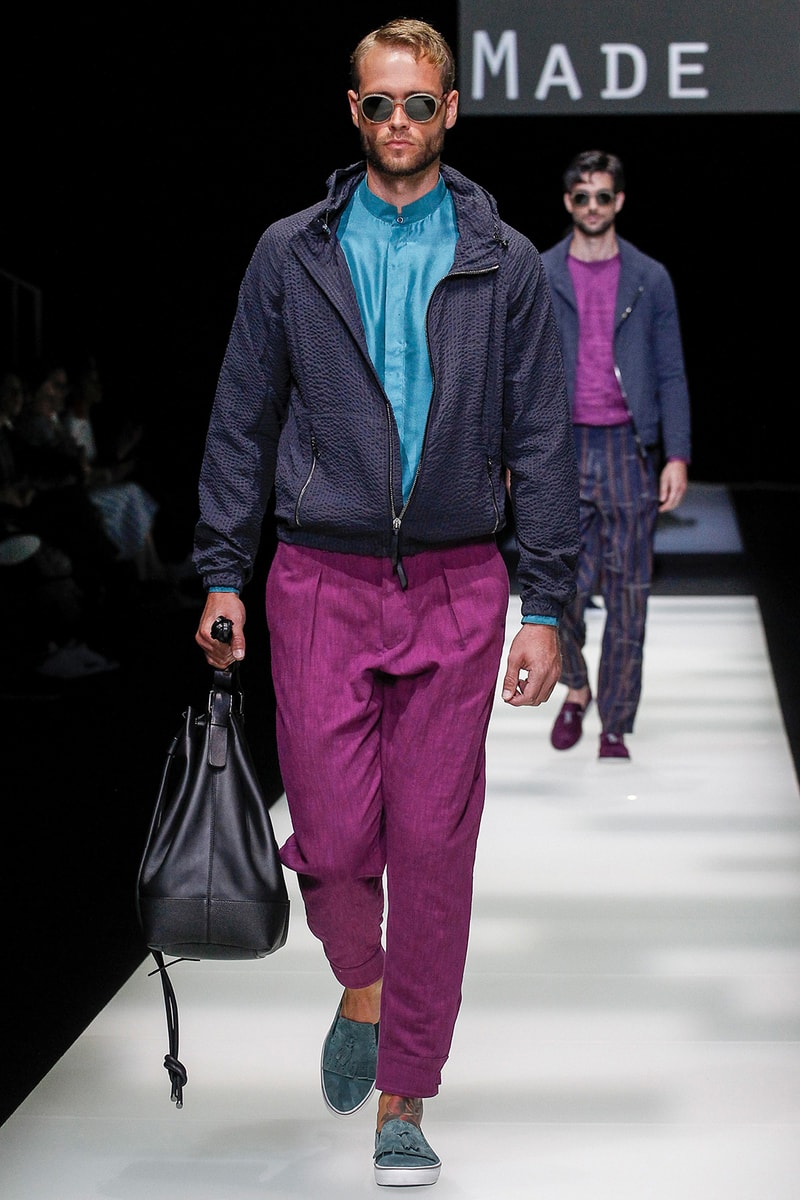 Giorgio Armani Spring Summer 2018 Collection Milan Fashion Week Men's
