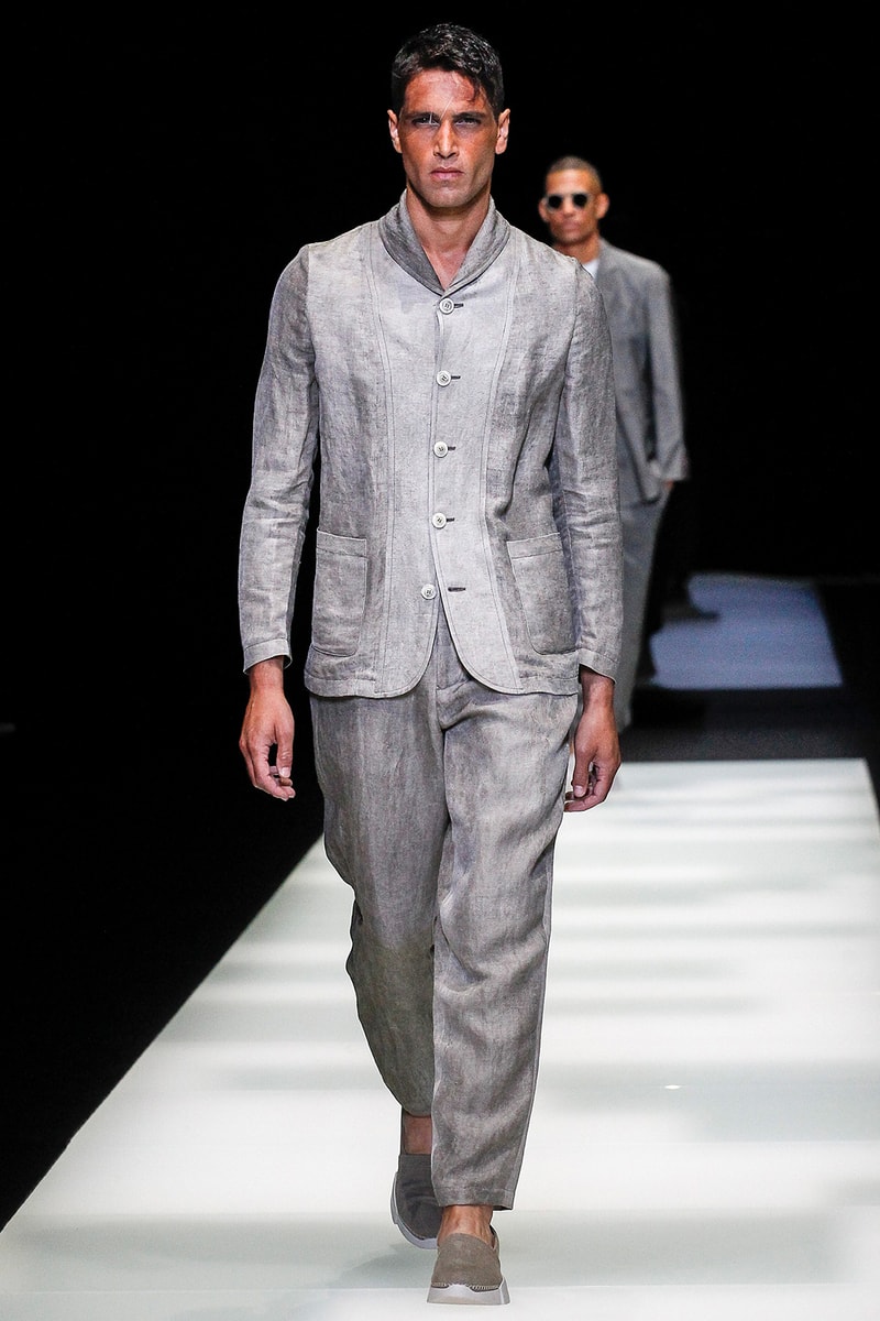 Giorgio Armani Spring Summer 2018 Collection Milan Fashion Week Men's