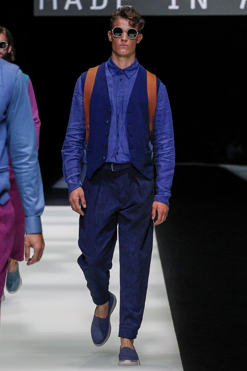 Giorgio Armani Spring Summer 2018 Collection Milan Fashion Week Men's