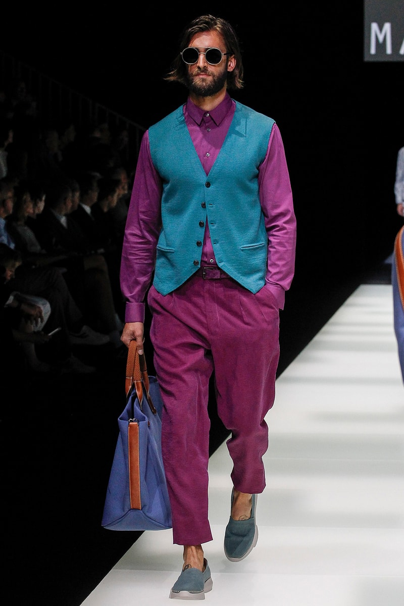 Giorgio Armani Spring Summer 2018 Collection Milan Fashion Week Men's