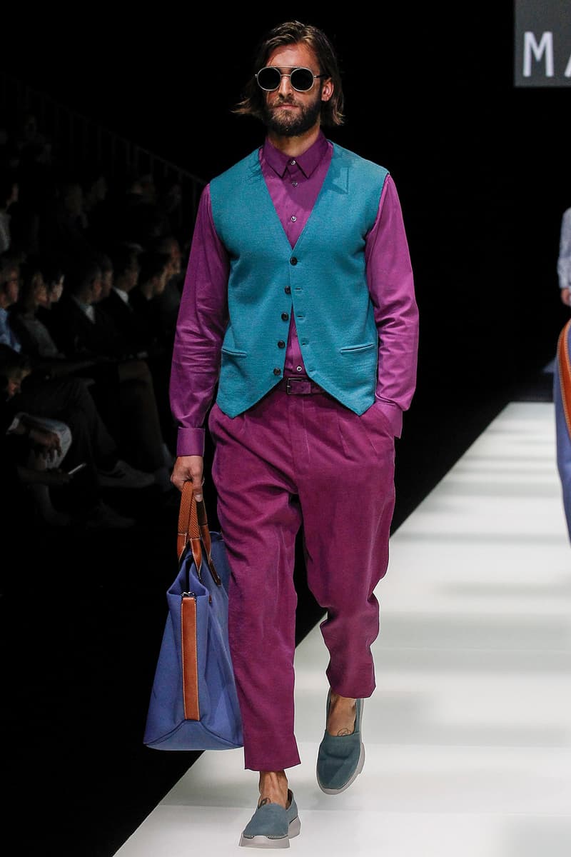 Giorgio Armani Spring Summer 2018 Collection Milan Fashion Week Men's