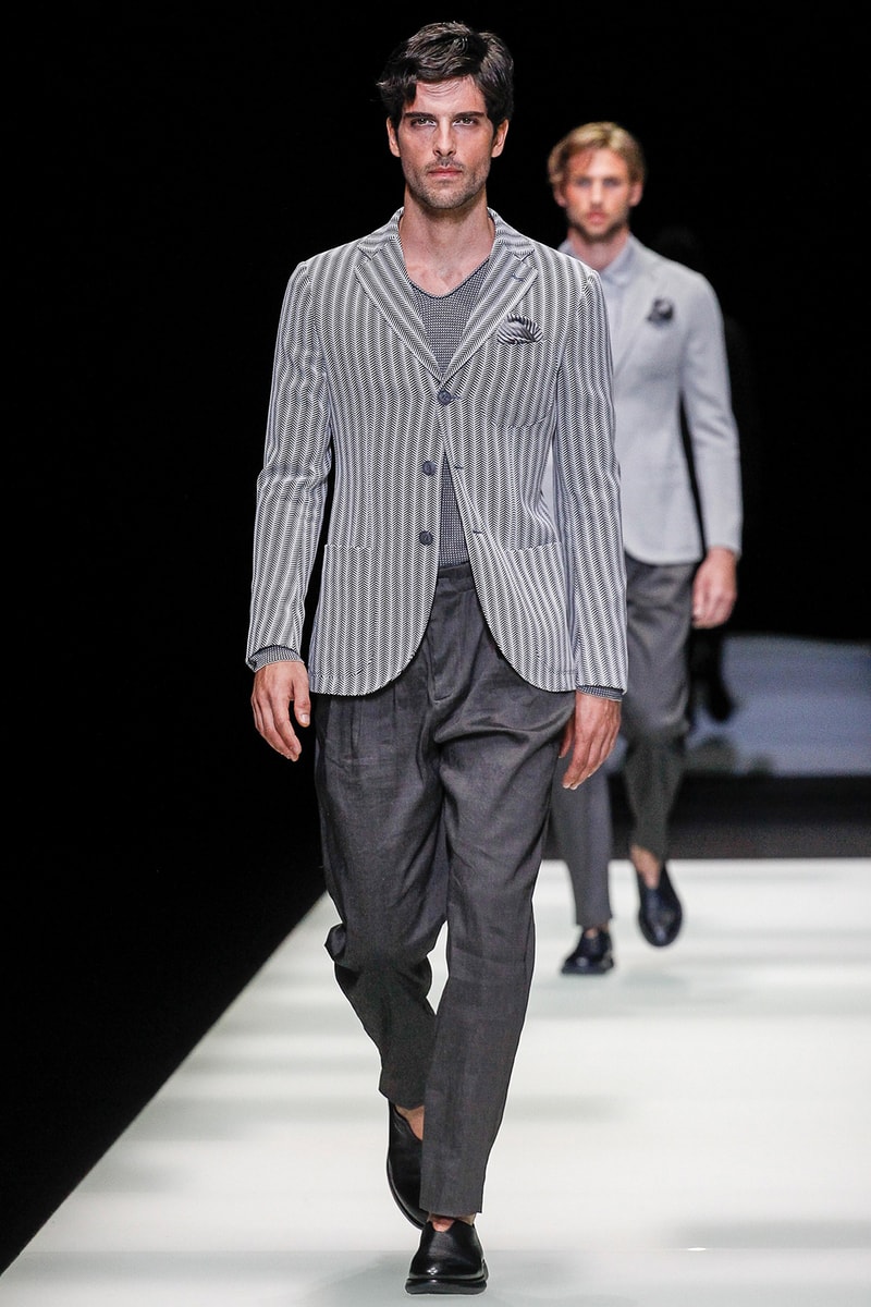 Giorgio Armani Spring Summer 2018 Collection Milan Fashion Week Men's