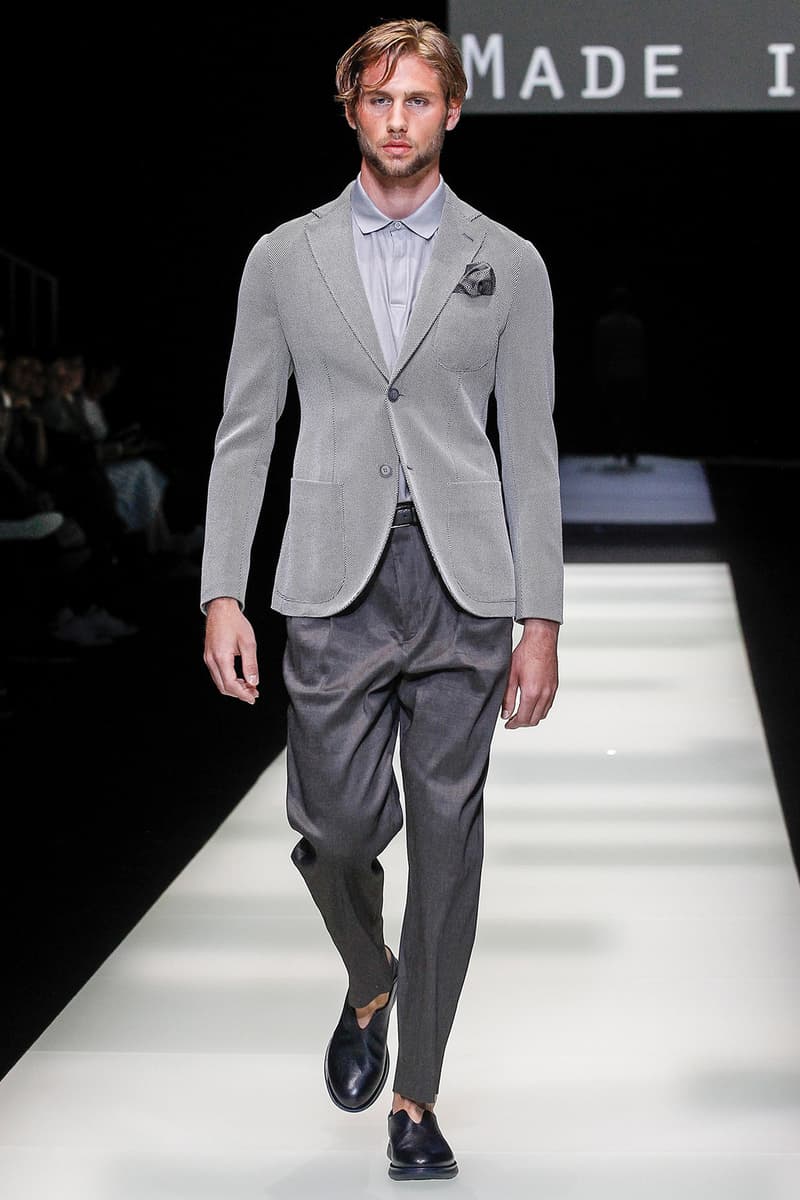 Giorgio Armani Spring Summer 2018 Collection Milan Fashion Week Men's
