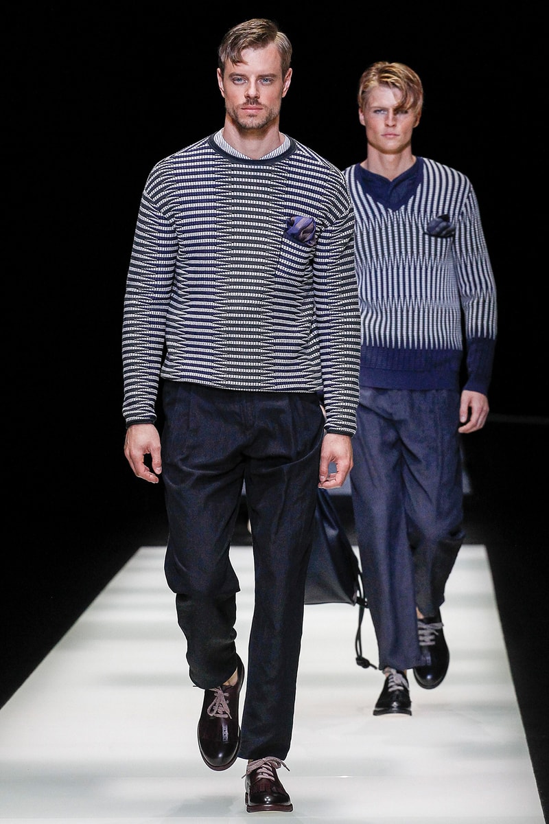 Giorgio Armani Spring Summer 2018 Collection Milan Fashion Week Men's