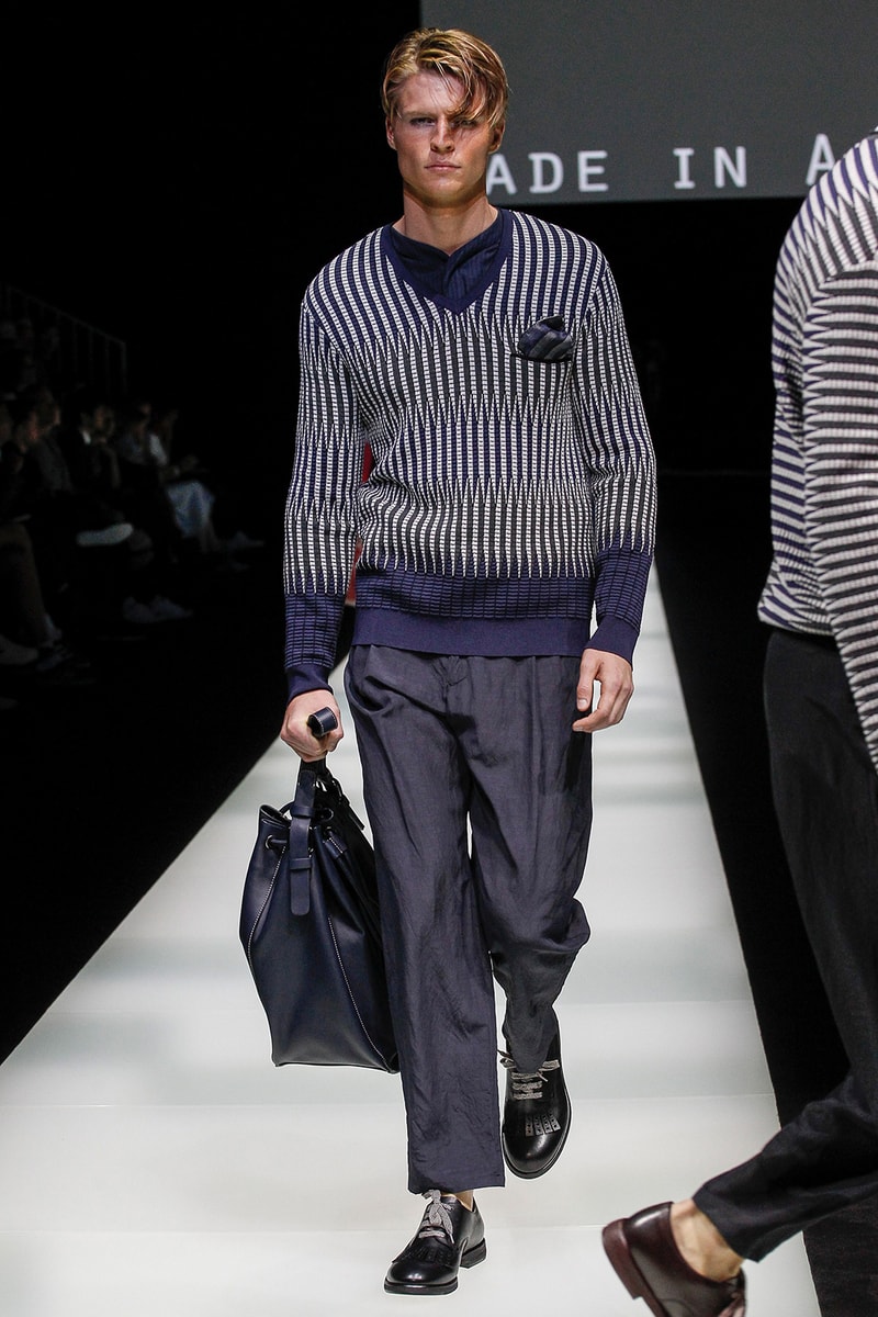 Giorgio Armani Spring Summer 2018 Collection Milan Fashion Week Men's