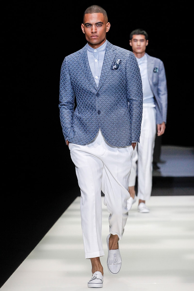 Giorgio Armani Spring Summer 2018 Collection Milan Fashion Week Men's