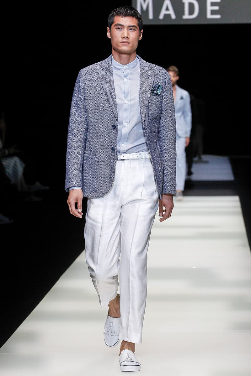 Giorgio Armani Spring Summer 2018 Collection Milan Fashion Week Men's