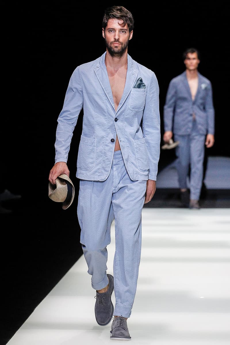 Giorgio Armani Spring Summer 2018 Collection Milan Fashion Week Men's