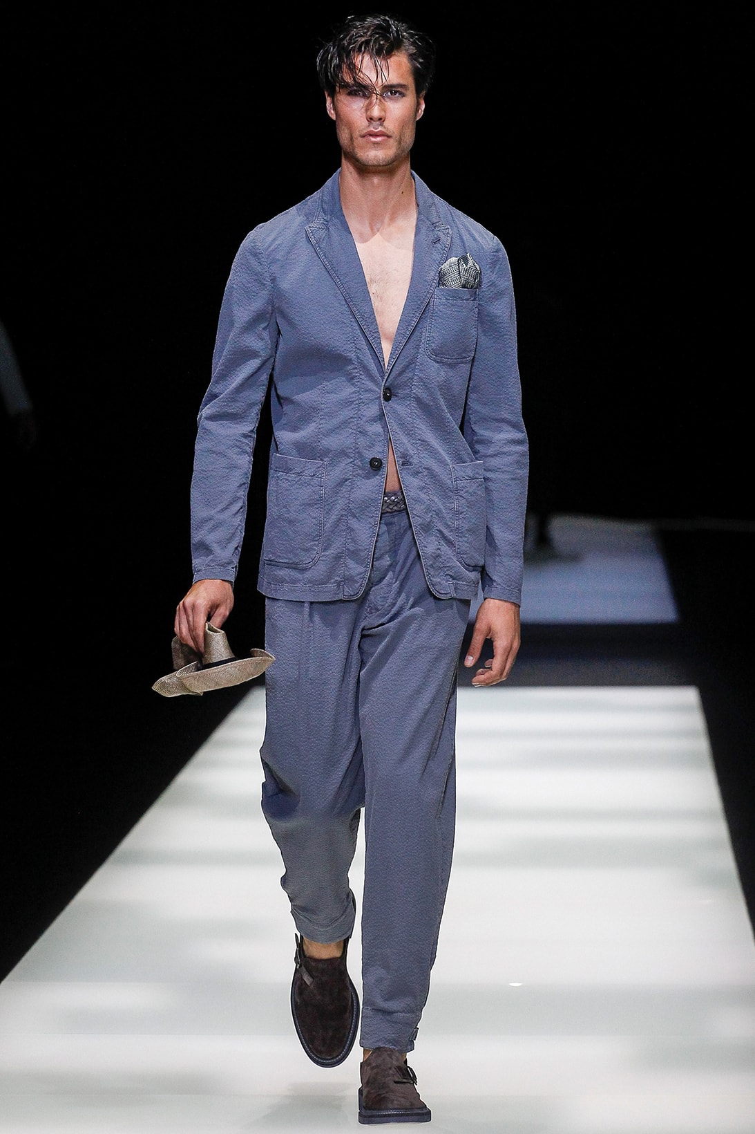 Giorgio Armani Spring Summer 2018 Collection Milan Fashion Week Men's