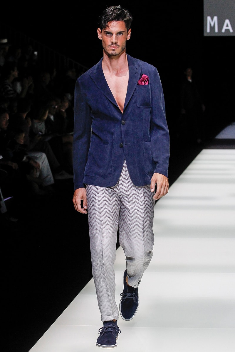 Giorgio Armani Spring Summer 2018 Collection Milan Fashion Week Men's