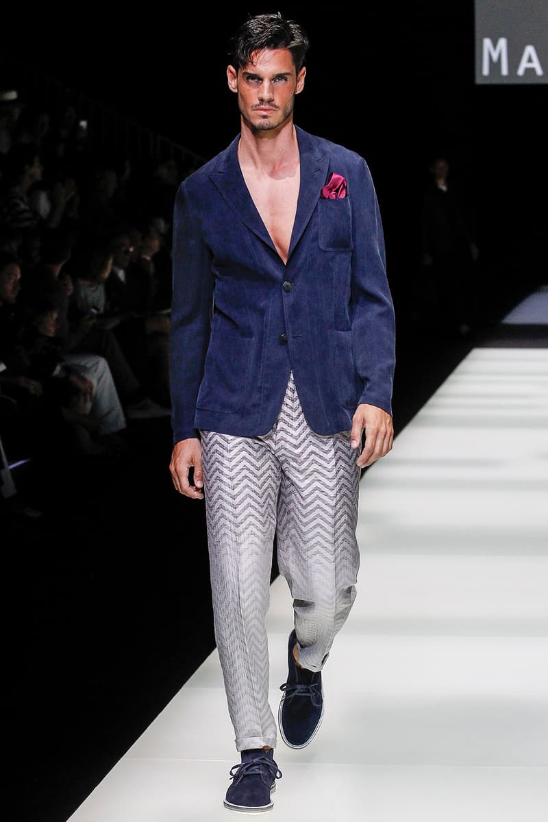 Giorgio Armani Spring Summer 2018 Collection Milan Fashion Week Men's