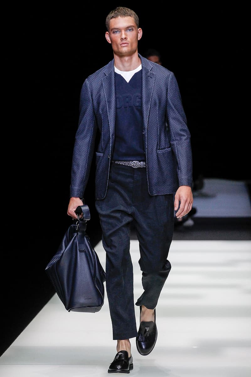 Giorgio Armani Spring Summer 2018 Collection Milan Fashion Week Men's