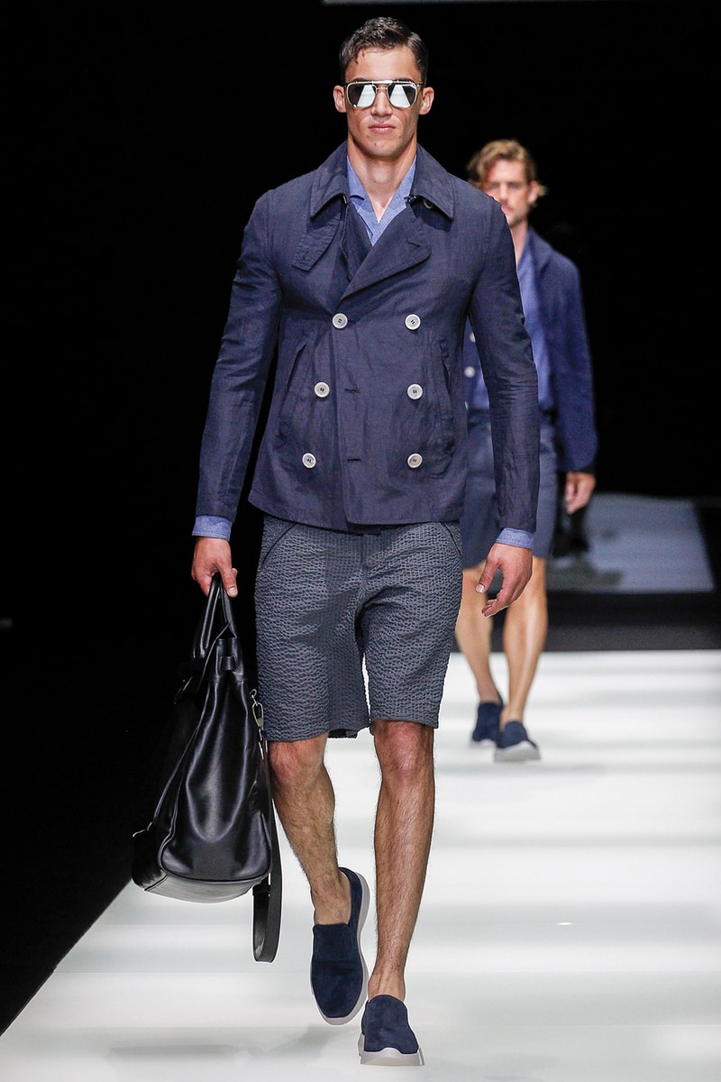 Giorgio Armani Spring Summer 2018 Collection Milan Fashion Week Men's