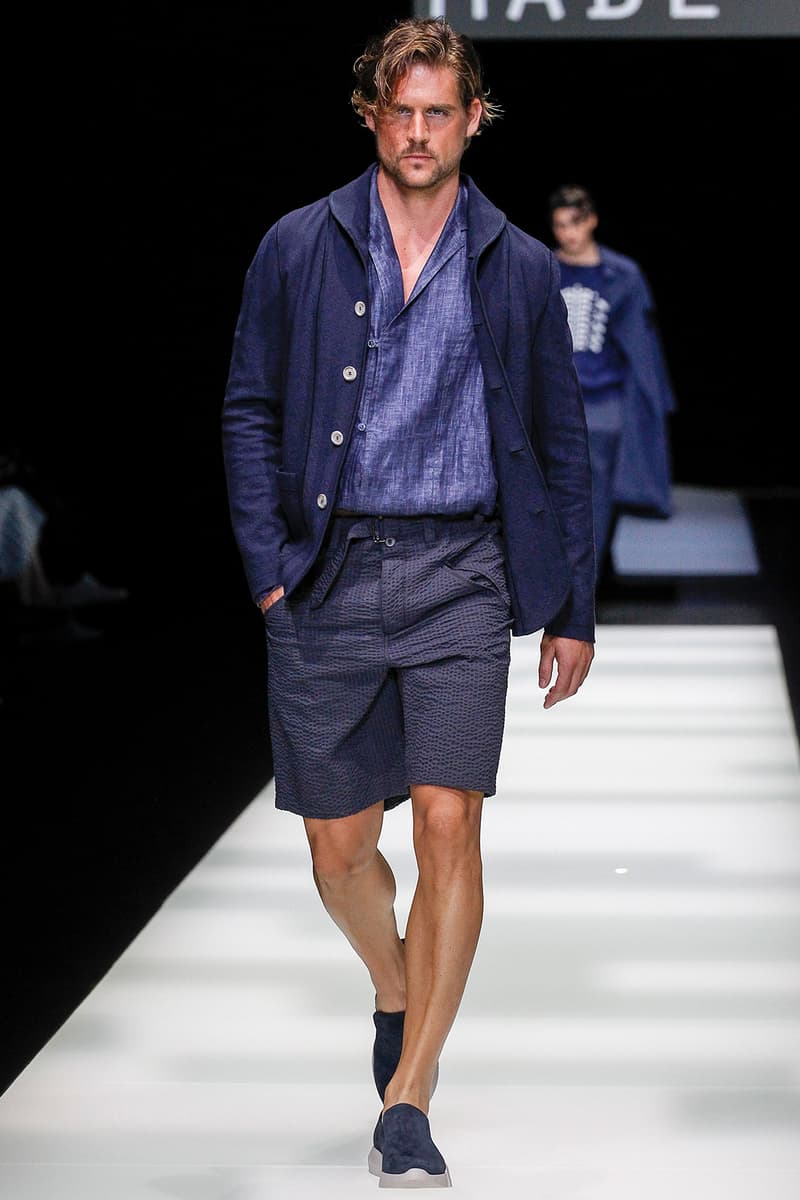 Giorgio Armani Spring Summer 2018 Collection Milan Fashion Week Men's