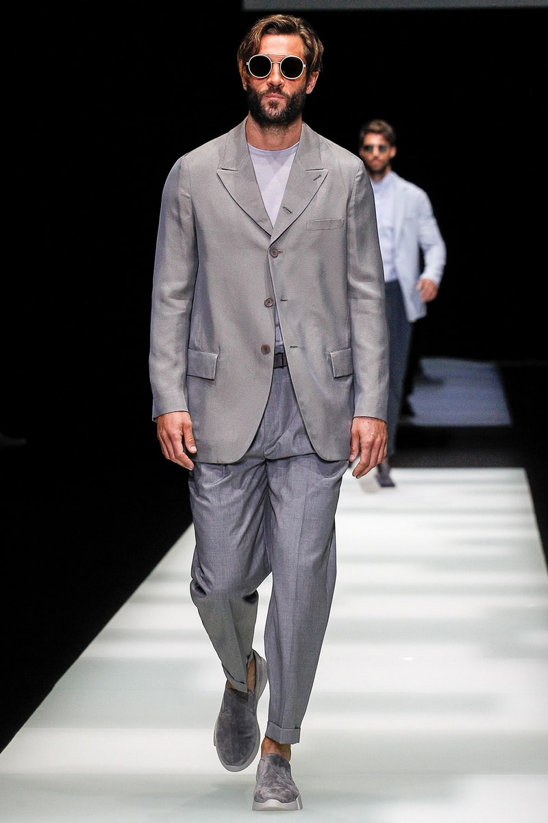 Giorgio Armani Spring Summer 2018 Collection Milan Fashion Week Men's