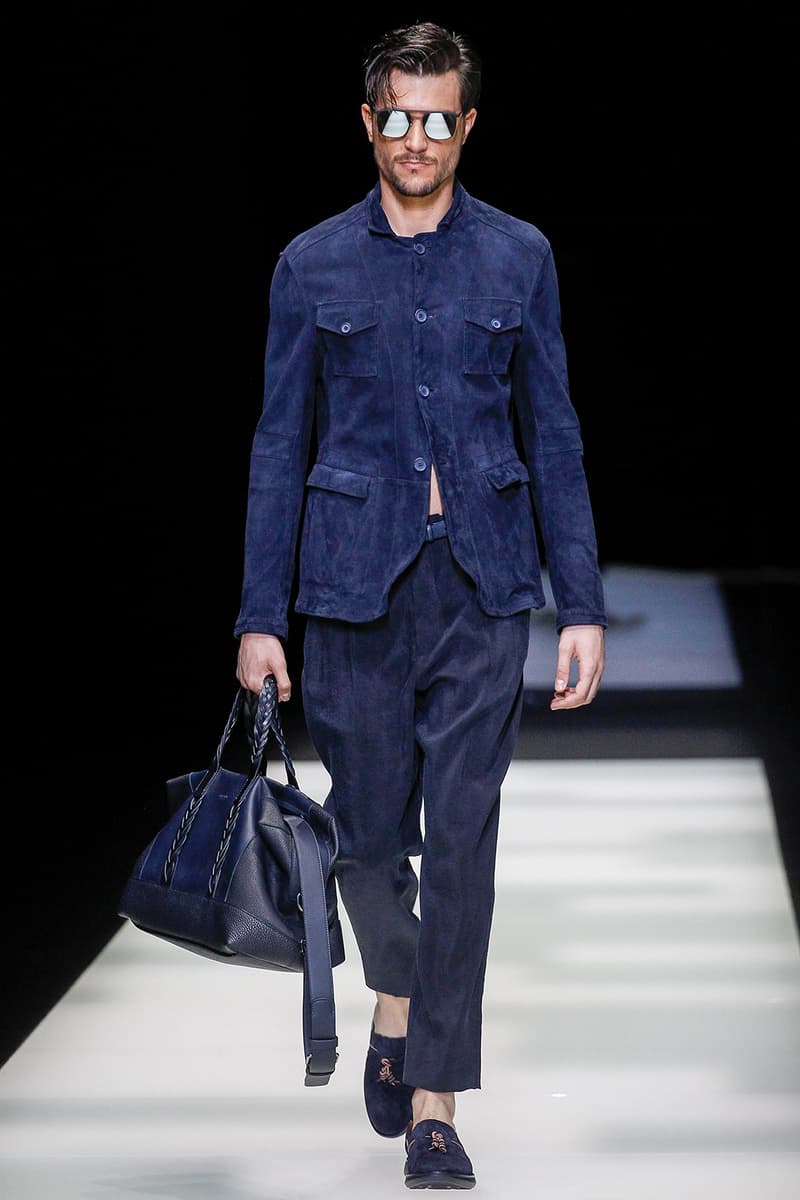 Giorgio Armani Spring Summer 2018 Collection Milan Fashion Week Men's