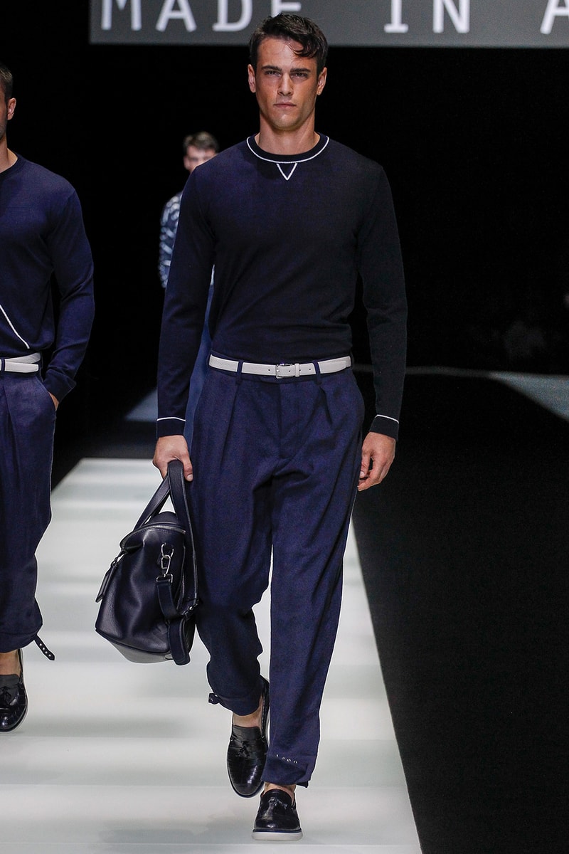Giorgio Armani Spring Summer 2018 Collection Milan Fashion Week Men's