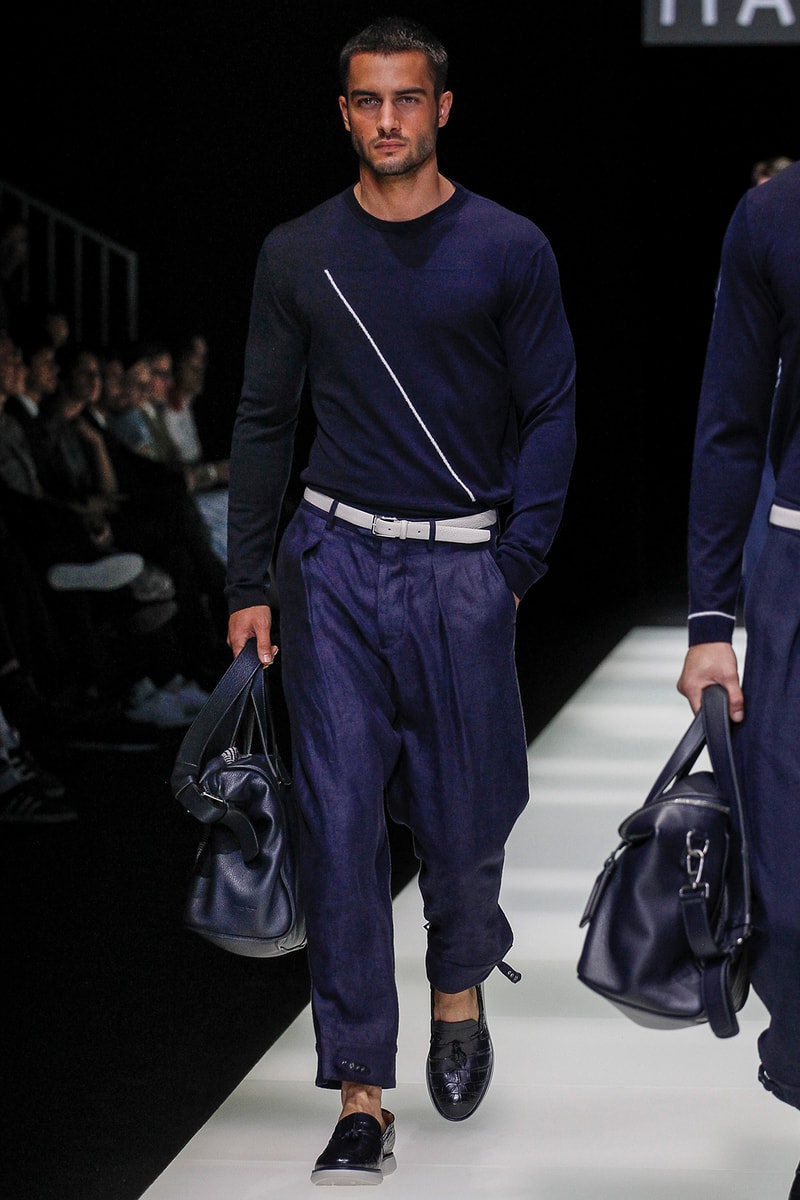 Giorgio Armani Spring Summer 2018 Collection Milan Fashion Week Men's
