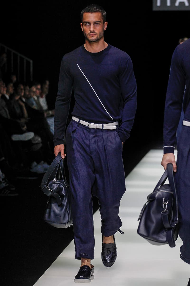 Giorgio Armani Spring Summer 2018 Collection Milan Fashion Week Men's