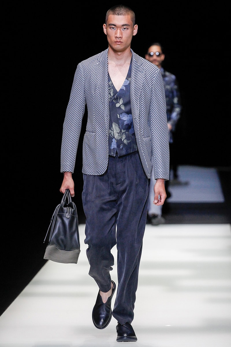 Giorgio Armani Spring Summer 2018 Collection Milan Fashion Week Men's