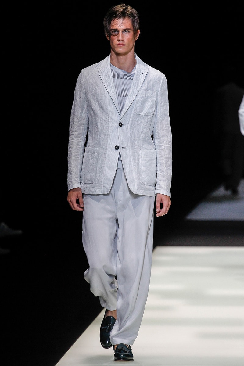 Giorgio Armani Spring Summer 2018 Collection Milan Fashion Week Men's