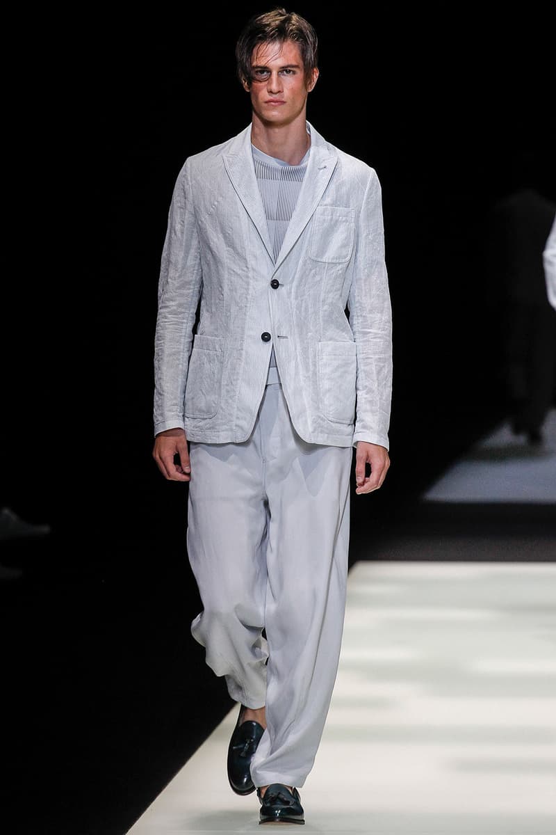 Giorgio Armani Spring Summer 2018 Collection Milan Fashion Week Men's
