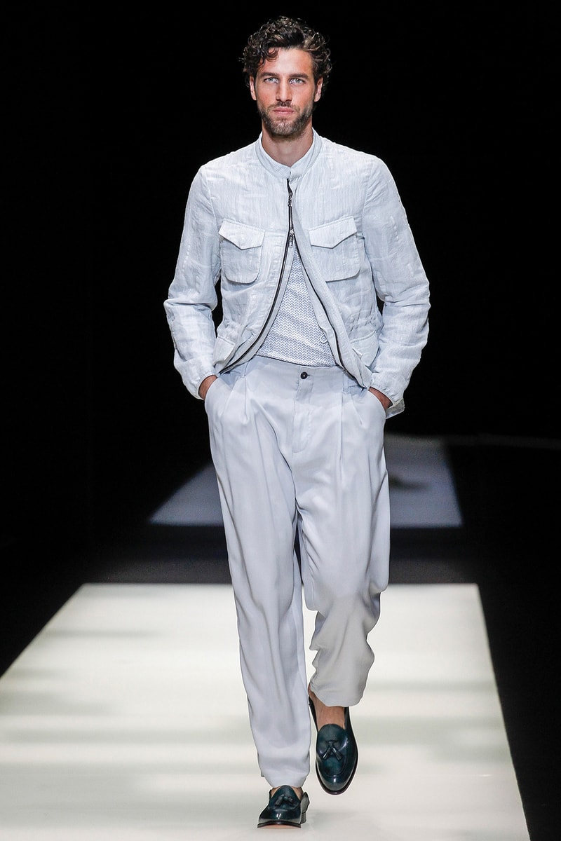 Giorgio Armani Spring Summer 2018 Collection Milan Fashion Week Men's