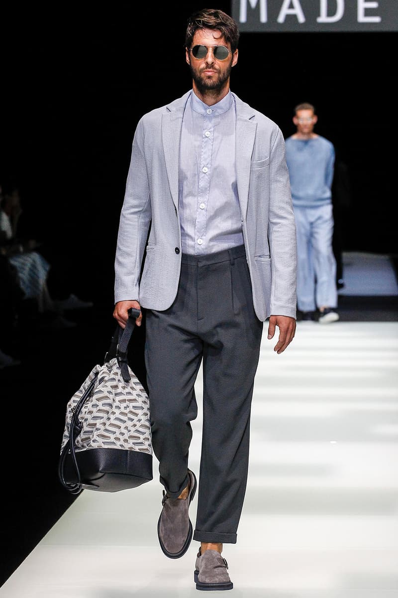 Giorgio Armani Spring Summer 2018 Collection Milan Fashion Week Men's