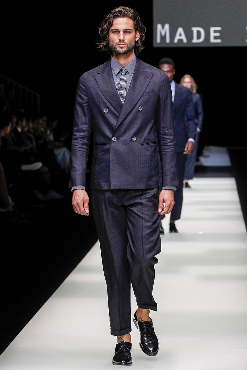 Giorgio Armani Spring Summer 2018 Collection Milan Fashion Week Men's
