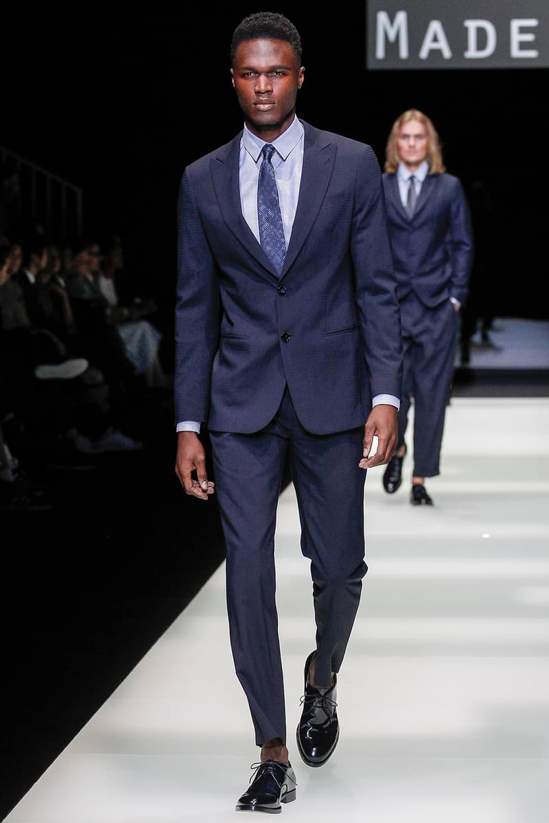 Giorgio Armani Spring Summer 2018 Collection Milan Fashion Week Men's