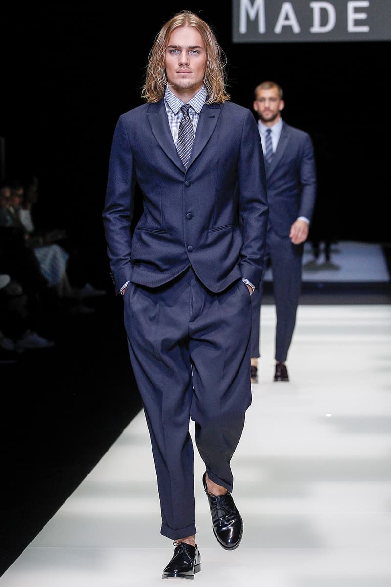 Giorgio Armani Spring Summer 2018 Collection Milan Fashion Week Men's
