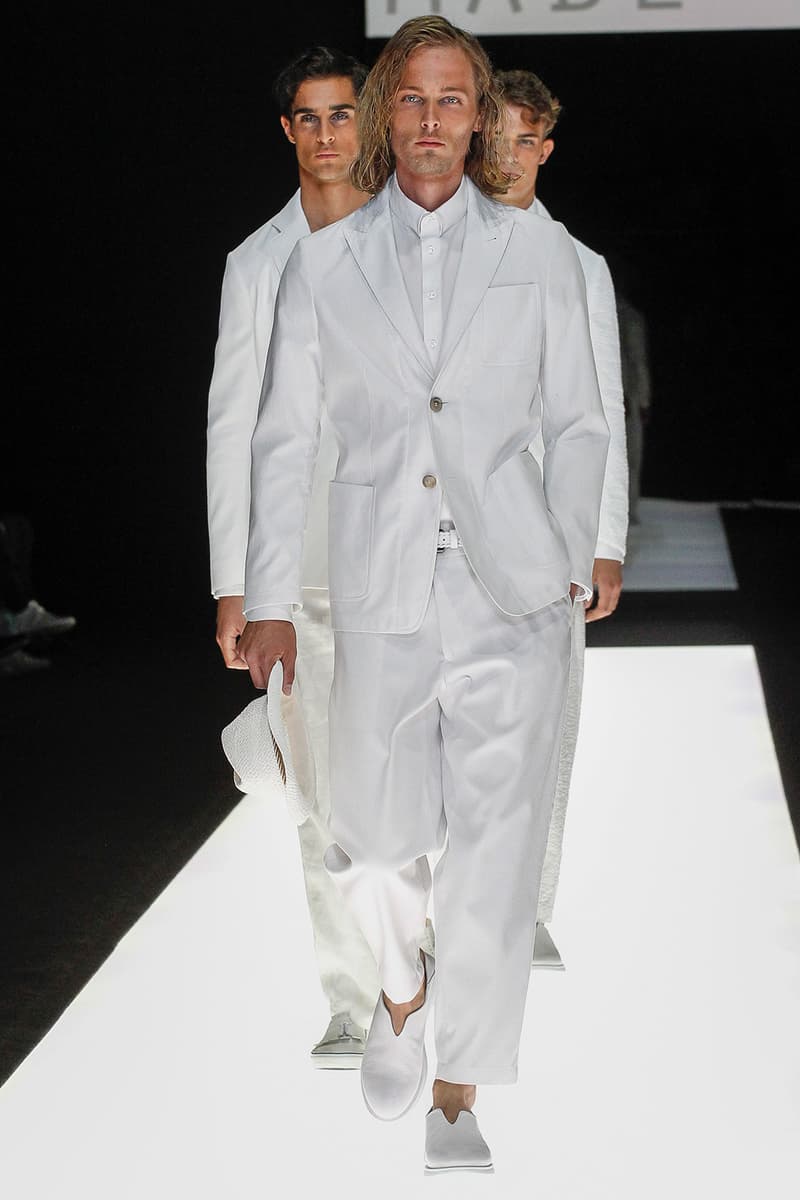 Giorgio Armani Spring Summer 2018 Collection Milan Fashion Week Men's