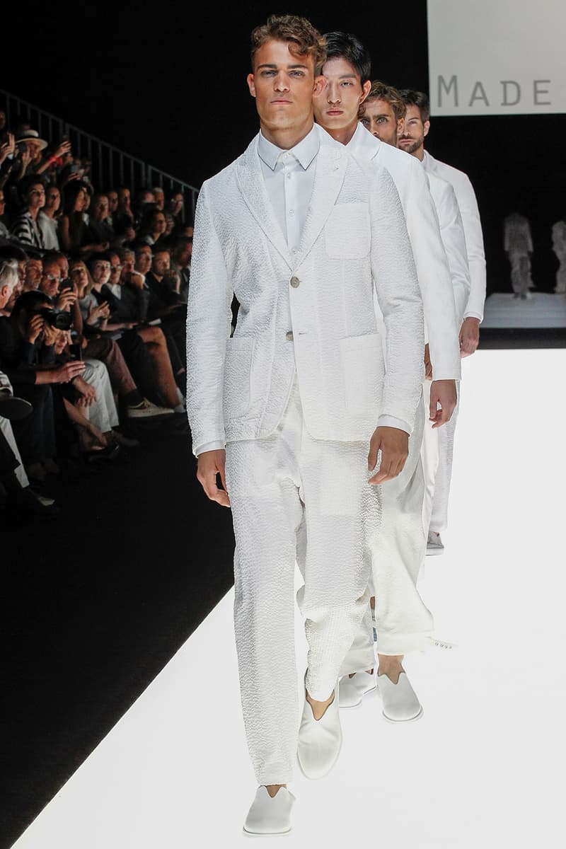 Giorgio Armani Spring Summer 2018 Collection Milan Fashion Week Men's