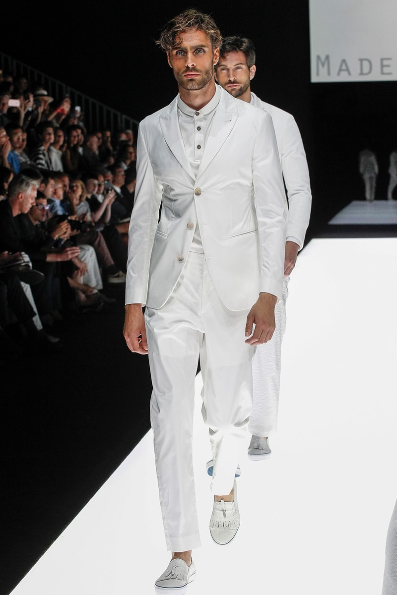 Giorgio Armani Spring Summer 2018 Collection Milan Fashion Week Men's